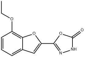 5-(7-ethoxy-1-benzofuran-2-yl)-1,3,4-oxadiazol-2(3h)-one Structure