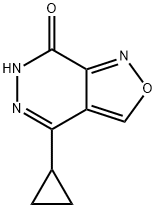 4-cyclopropylisoxazolo[3,4-d]pyridazin-7(6H)-one Struktur