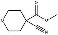 4-氰基四氢-2H-吡喃-4-羧酸甲酯, 362703-30-8, 结构式