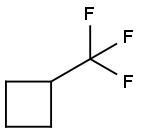 (Trifluoromethyl)cyclobutane,55757-35-2,结构式