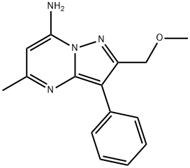 946777-64-6 2-(メトキシメチル)-5-メチル-3-フェニルピラゾロ-[1,5-A]ピリミジン-7-アミン