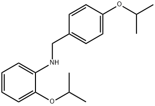 2-Isopropoxy-N-(4-isopropoxybenzyl)aniline Structure