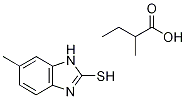 884242-13-1 2-Methylbutanoic acid compound with 6-methyl-1H-benzimidazole-2-thiol (1:1)