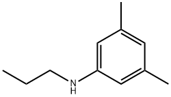 3,5-二甲基-N-丙基苯胺 结构式