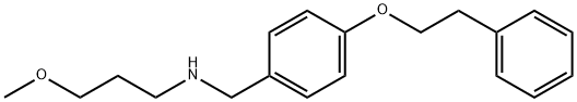 3-Methoxy-N-[4-(phenethyloxy)benzyl]-1-propanamine 结构式