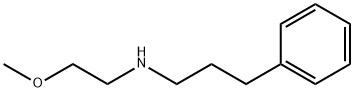 N-(2-Methoxyethyl)-3-phenyl-1-propanamine Structure