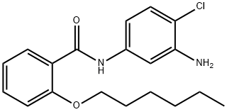 N-(3-Amino-4-chlorophenyl)-2-(hexyloxy)benzamide Structure