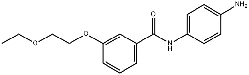 1020055-81-5 N-(4-Aminophenyl)-3-(2-ethoxyethoxy)benzamide