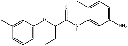 N-(5-Amino-2-methylphenyl)-2-(3-methylphenoxy)-butanamide|