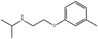 N-[2-(3-Methylphenoxy)ethyl]-2-propanamine Structure