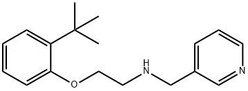 N-{2-[2-(tert-Butyl)phenoxy]ethyl}-N-(3-pyridinylmethyl)amine Struktur