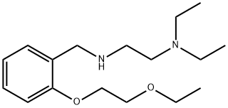 N1-[2-(2-ethoxyethoxy)benzyl]-N2,N2-diethyl-1,2-ethanediamine 结构式