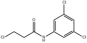 3-chloro-N-(3,5-dichlorophenyl)propanamide Structure