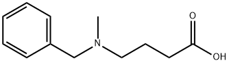 4-[ベンジル(メチル)アミノ]ブタン酸 化学構造式