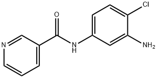 N-(3-氨基-4-氯苯基)烟酰胺,926255-00-7,结构式