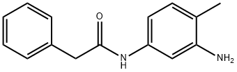 N-(3-amino-4-methylphenyl)-2-phenylacetamide Struktur