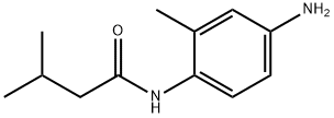 N-(4-amino-2-methylphenyl)-3-methylbutanamide Struktur