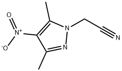 (3,5-dimethyl-4-nitro-1H-pyrazol-1-yl)acetonitrile Struktur