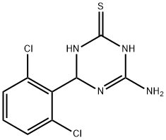 4-amino-6-(2,6-dichlorophenyl)-1,6-dihydro-1,3,5-triazine-2-thiol Structure