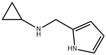 N-(1H-pyrrol-2-ylmethyl)cyclopropanamine Structure