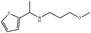 N-(3-methoxypropyl)-N-(1-thien-2-ylethyl)amine Structure