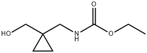 ethyl {[1-(hydroxymethyl)cyclopropyl]methyl}carbamate Structure