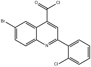 1160253-25-7 6-溴-2-(2-氯苯基)喹啉-4-甲酰氯
