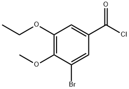 3-bromo-5-ethoxy-4-methoxybenzoyl chloride|3-溴-5-乙氧基-4-甲氧基苯甲酰氯
