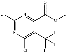 Methyl 2,6-dichloro-5-(trifluoromethyl)-4-pyrimidinecarboxylate|