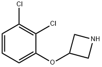 3-(2,3-Dichlorophenoxy)azetidine Struktur