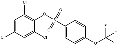 2,4,6-Trichlorophenyl 4-(trifluoromethoxy)-benzenesulfonate|