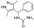 [(3,5-Dimethyl-1H-pyrazol-4-yl)-phenyl-methyl]-urea,1187557-14-7,结构式