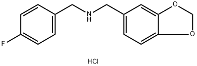 1135233-49-6 Benzo[1,3]dioxol-5-ylmethyl-(4-fluoro-benzyl)-amine hydrochloride