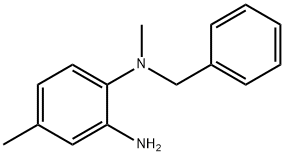 N~1~-Benzyl-N~1~,4-dimethyl-1,2-benzenediamine 结构式