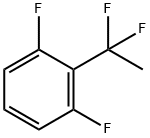2-(1,1-Difluoroethyl)-1,3-difluorobenzene Struktur