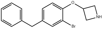 3-(4-Benzyl-2-bromophenoxy)azetidine|