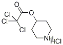 4-Piperidinyl 2,2,2-trichloroacetate hydrochloride 结构式