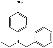 N2-Benzyl-N2-ethyl-2,5-pyridinediamine Struktur