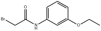 2-Bromo-N-(3-ethoxyphenyl)acetamide 化学構造式