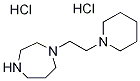 1-(2-Piperidin-1-yl-ethyl)-[1,4]diazepanedihydrochloride 化学構造式