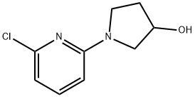 1-(6-Chloro-2-pyridinyl)-3-pyrrolidinol,1219972-03-8,结构式