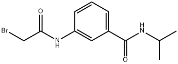 3-[(2-Bromoacetyl)amino]-N-isopropylbenzamide Structure