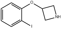3-(2-Iodophenoxy)azetidine 结构式
