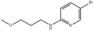 5-Bromo-N-(3-methoxypropyl)-2-pyridinamine Struktur