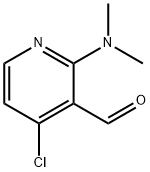 4-Chloro-2-(dimethylamino)nicotinaldehyde Structure