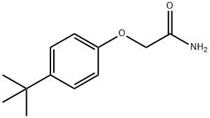 acetamide, 2-[4-(1,1-dimethylethyl)phenoxy]- Structure