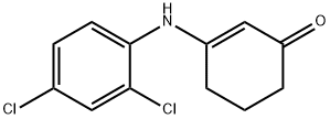 3-[(2,4-二氯苯基)氨基]环己-2-烯-1-酮, 145657-30-3, 结构式