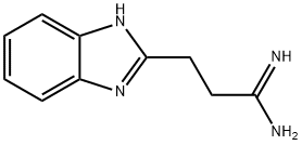 3-(1H-Benzimidazol-2-yl)propanimidamide Structure