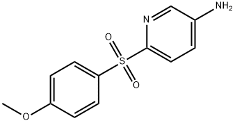 6-[(4-Methoxyphenyl)sulfonyl]-3-pyridinylamine,1221792-06-8,结构式