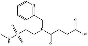 4-[{2-[(Methylamino)sulfonyl]ethyl}(pyridin-2-ylmethyl)amino]-4-oxobutanoic acid|4-[2-(甲基氨基磺酰基)乙基-(吡啶-2-基甲基)氨基]-4-氧代-丁酸